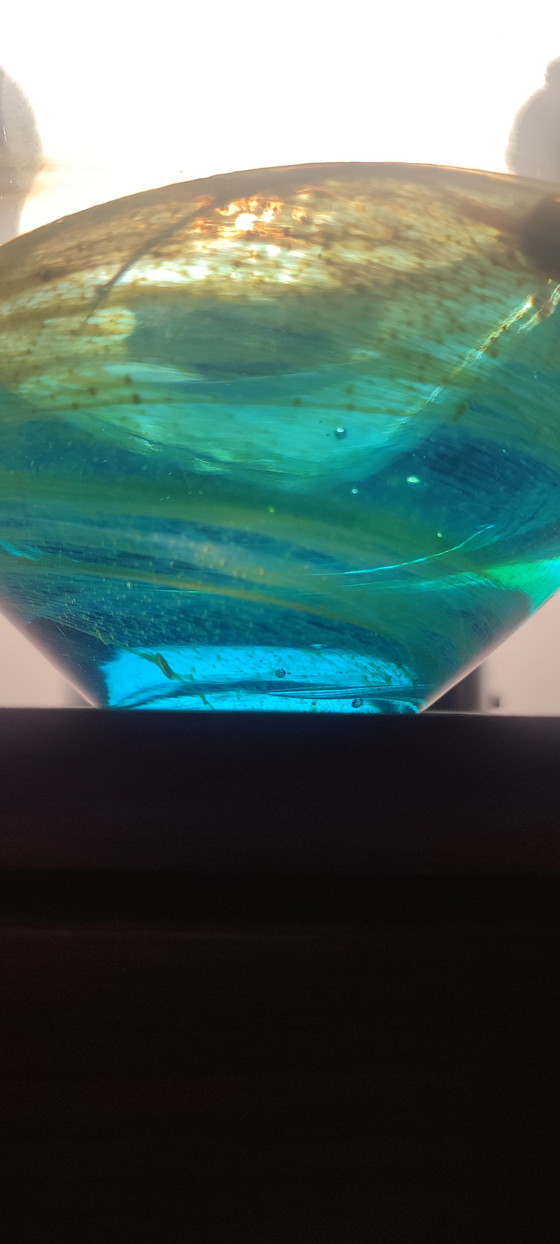Image 1 of Mdina Glass Bowl, Maltese Art Craft.