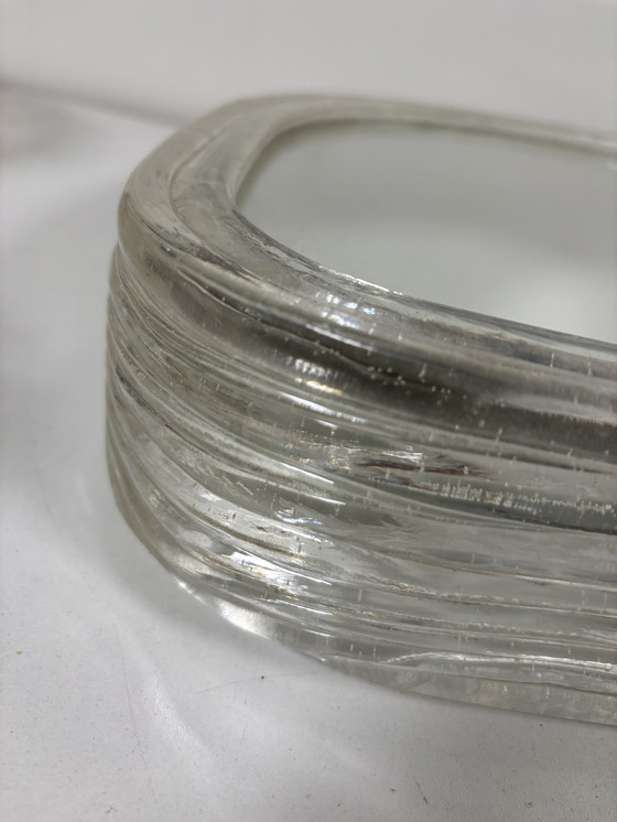 Image 1 of Iconische Hillebrand boogmodel ijsglas verlichte wandspiegel