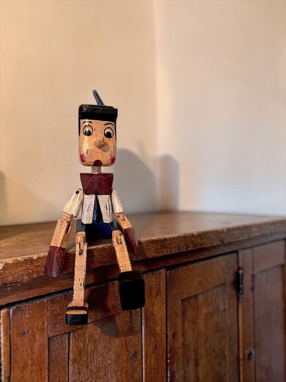 Wooden Pinocchio doll – 44 cm – handmade – Decorative Objects (photo 3 of 5)