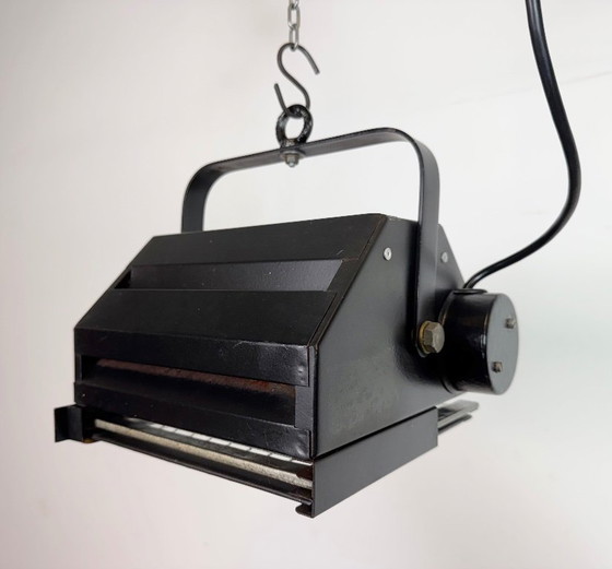 Image 1 of Faretto da teatro nero vintage, anni '90