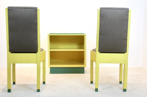 Dutch Modernism Chairs and Cabinet by Jan den Drijver for ‘De Stijl’, Storage cabinet (photo 7 of 10)