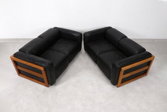 Image 1 of 2-Sitzer-Sofagarnitur – Afra & Tobia Scarpa für Bernini 