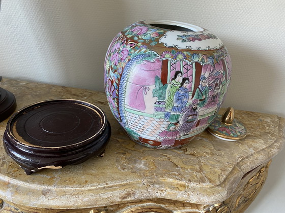 Image 1 of Antique Chinese ginger jar