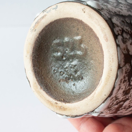 Image 1 of Scheurich Vase 523-18 Ceramic Fat Lava, 1960's