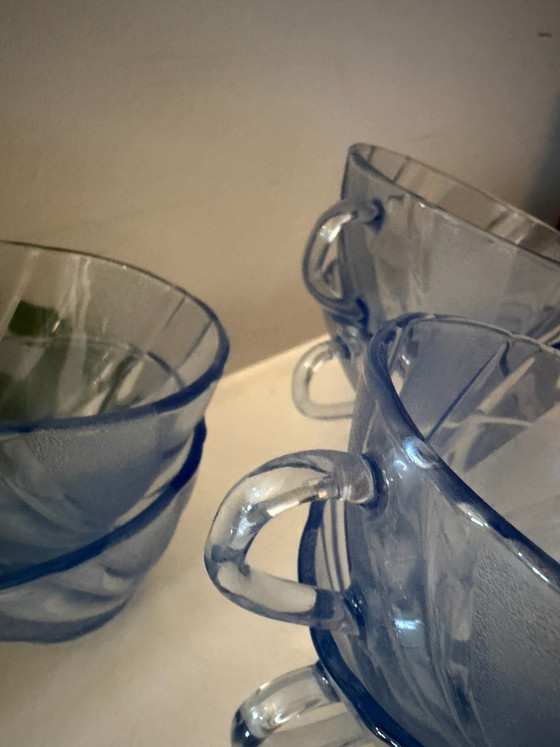 Tasses à café Duralex Beau Rivage, Vaisselle, Verre, Bleu (photo 3 sur 7)