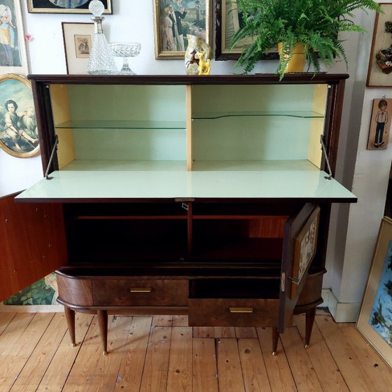 Mobile bar o highboard di design italiano vintage – Legno (photo 5 of 13)