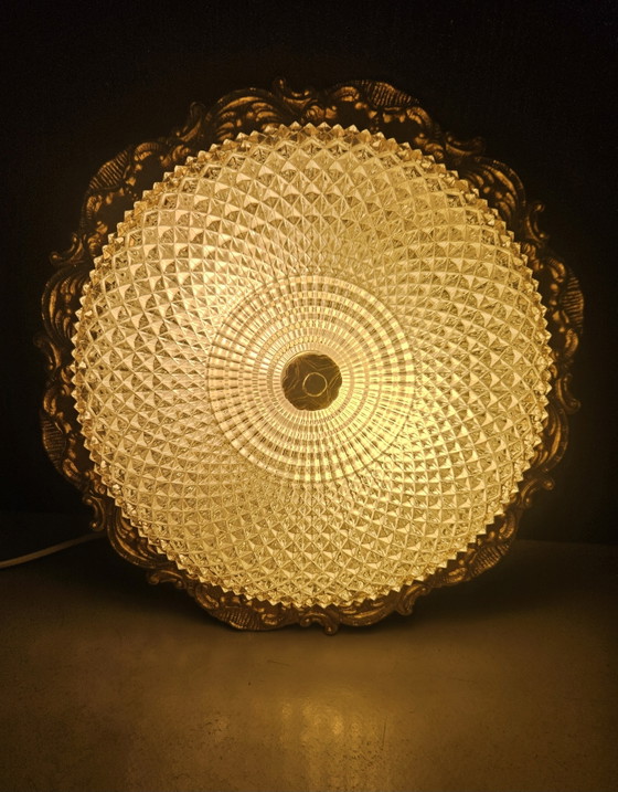 Image 1 of Hollywood Regency Ceiling Lamp 60s/70s