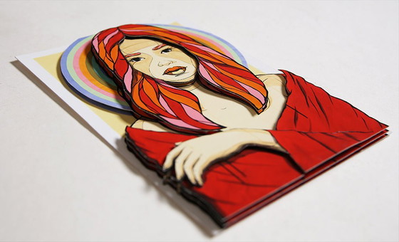 Image 1 of El Bocho - Madonna - 3D - Handsigniert - Auflage 150