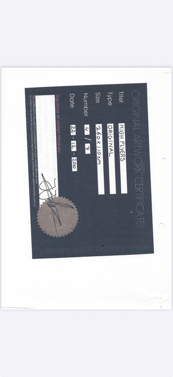 Image 1 of Joseph Klibanski Altos vuelos