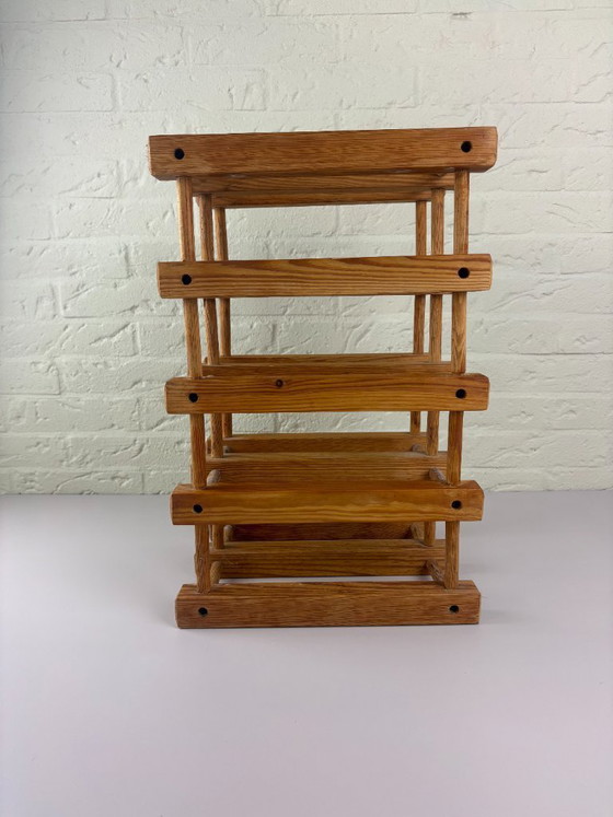 Image 1 of casier à vin vintage en bois