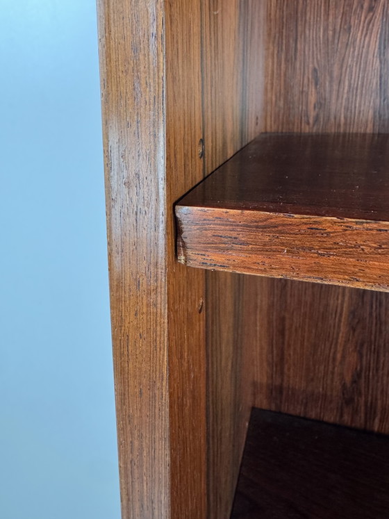 Sekretär-Bücherschrank mit integriertem Schreibtisch, Johannes Sorth, Dänemark, 1966 – Nexø Møbelfabrik (photo 15 of 15)
