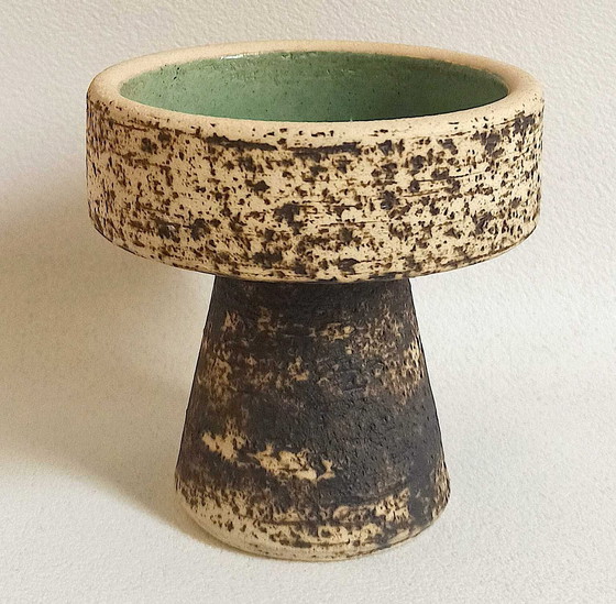 Image 1 of Bowl-shaped candlestick by Pieter Groeneveldt 1960s Height 9 cm