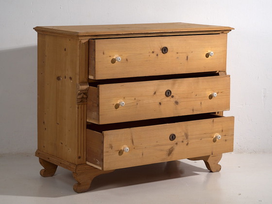 Antique three drawer dresser (c.1920) #57 – Chest of drawers (photo 24 of 40)