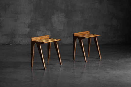 Porte-bagages conçus par Gio Ponti pour l'hôtel Parco, Italie, années 1950