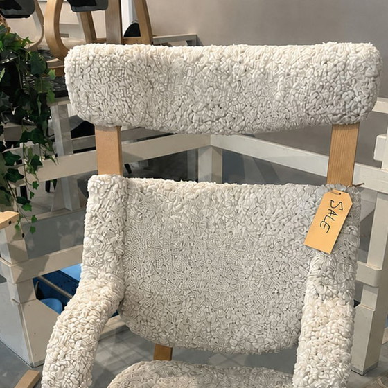 Image 1 of Varier Gravity Sheepskin Design Scandinavian Recliner