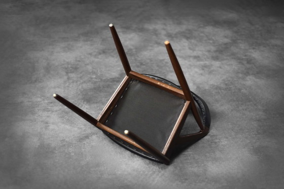 Image 1 of Vintage Mid-Century Danish Modern Teak Office Chair Model 31 by Kai Kristiansen for Schou Andersen Møbelfabrik, 1957