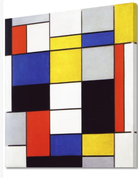 Image 1 of Piet Mondriaan ----Compositie A        uit 1920