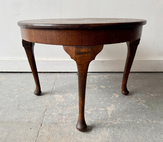 Image 1 of Petite table basse ronde vintage