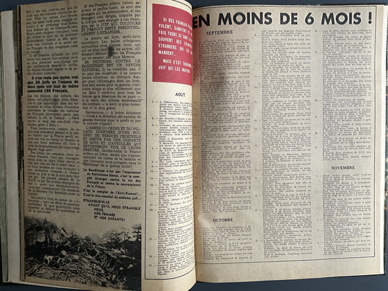 Image 1 of Exceptionnelle et rarissime brochure L’armée du crime 1944