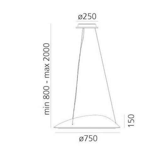 Artemide Pendel/Hanglamp Ameluma S