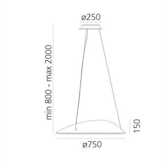 Image 1 of Artemide Pendel/Hanglamp Ameluma S