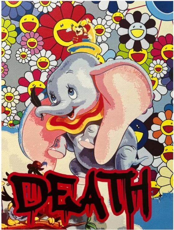 Image 1 of DEATH NYC - Alice in stile Murakami