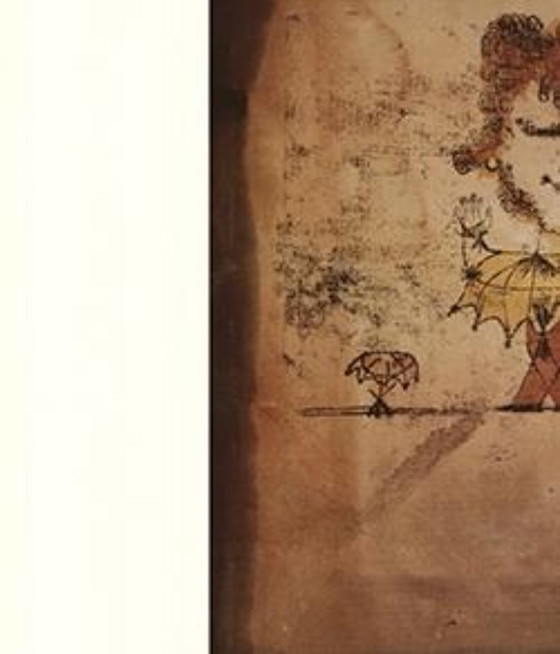 Image 1 of Paul Klee – Sganrelle (1922) | Lámina de arte figurativo abstracto de la Bauhaus
