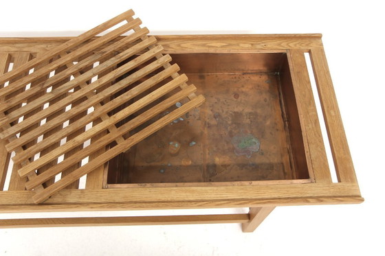 Image 1 of Scandinavian oak bench, Sweden, 1960