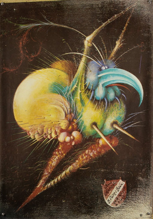 Smolski Opole Puppentheater – 1979 – Originales Theaterplakat von Eugeniusz Get-Stankiewicz – posters, Paper