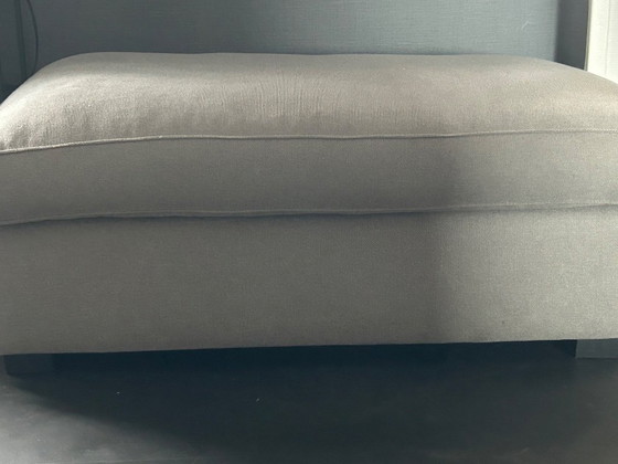 Image 1 of Divano angolare room108 beige grigio con pouf abbinato