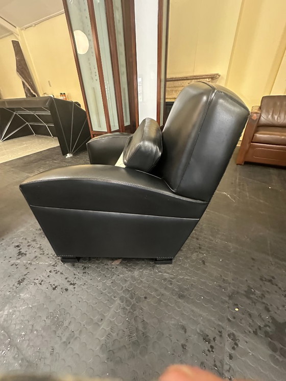 Poltrona Frau Sofagarnitur Tabarin. 2+1+1 – Leather, Metal (photo 17 of 17)