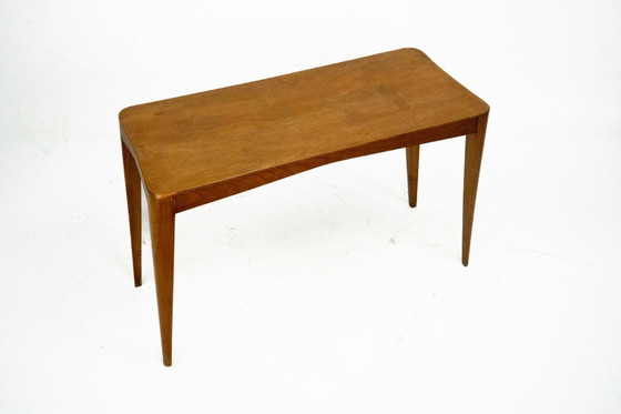 Image 1 of Italian Mid-Century Wooden Coffee Table, Attributed to Paolo Buffa, 1950s