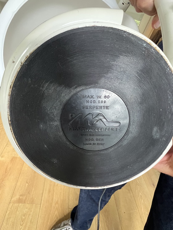 Image 1 of Martinelli Luce 599 Serpente Table Lamp