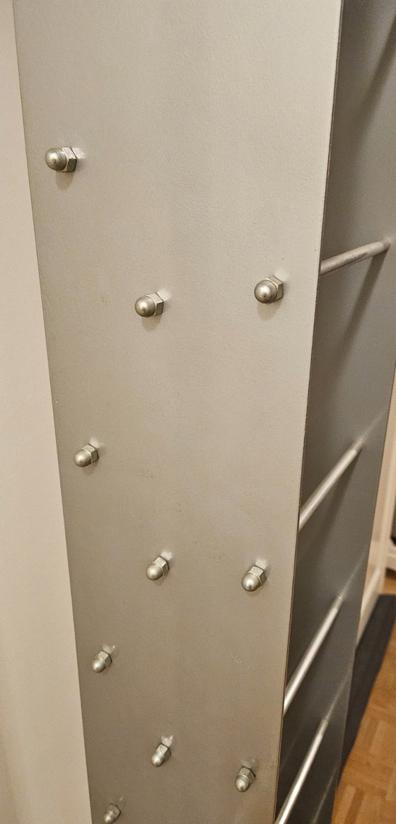 Image 1 of CD / Video Rack Pol Quadens from metal - with proof of purchase