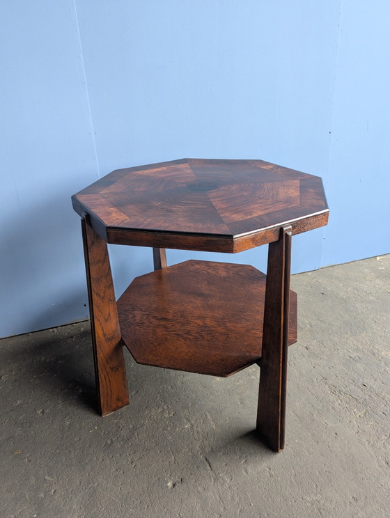 Sidetable Art Deco/ Amsterdamse School – Bijzettafels, Wood (photo 2 of 13)