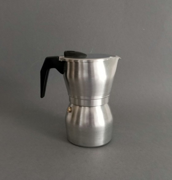 Image 1 of Guido Bergna "Susy Express' bauhaus mocha pot Italy 1980