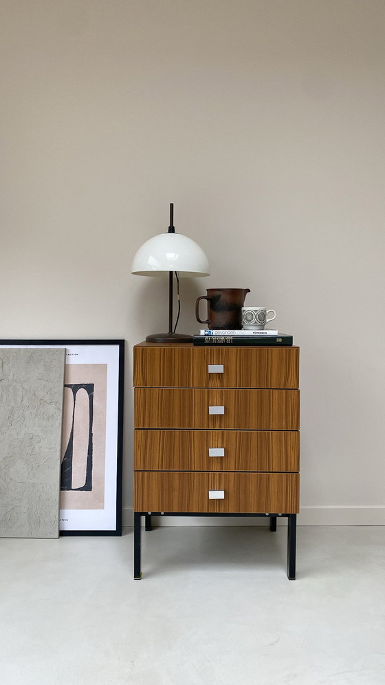 Image 1 of Commode vintage en bois de Pierre Gauriche (Meurop)