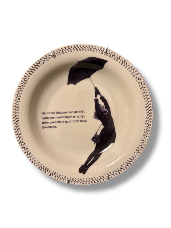 Image 1 of Vintage Wandbord met gedicht Willem Wilmink | The Vintage Vibe