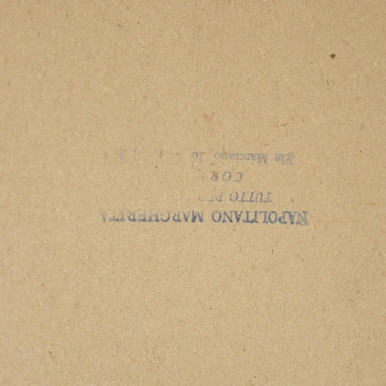 Image 1 of 1x 1980s Italian Modern Art Collage Poster by Angela Trapani