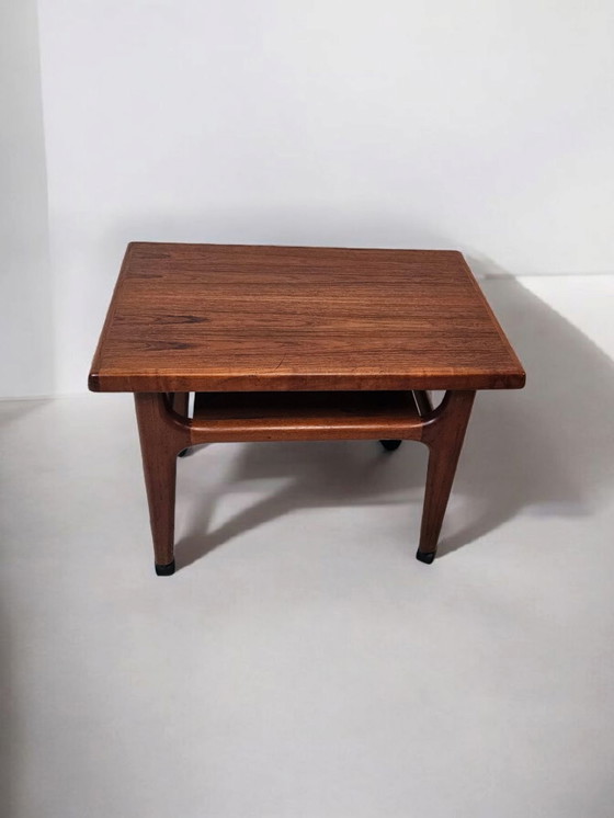 Image 1 of Mid - Century Nils Bach teak side table trolley bar trolley 1960s