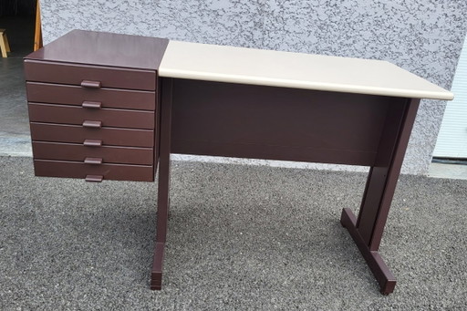 Bureau Vintage Olivetti Synthesis par Ettore Sottsass - Icône du Design Italien, Années 70