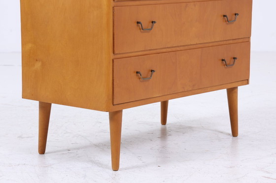 Image 1 of Vintage ladekast | Mid Century ladekast | 60s 70s houten opbergmeubel #04-21