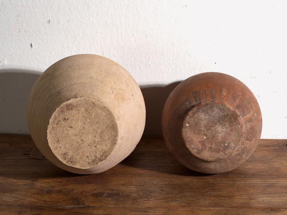 Pair of Antique Terracotta Jugs, Central Europe, circa 1900, Crockery (photo 8 of 9)