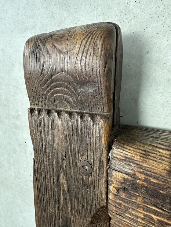 Image 1 of Antica panca spagnola - XIX secolo