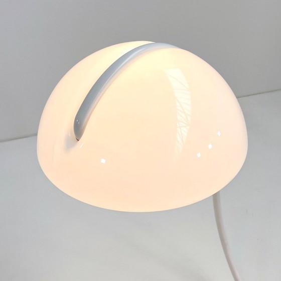 Image 1 of Witte Serpente vloerlamp van Elio Martinelli voor Martinelli Luce, jaren 70