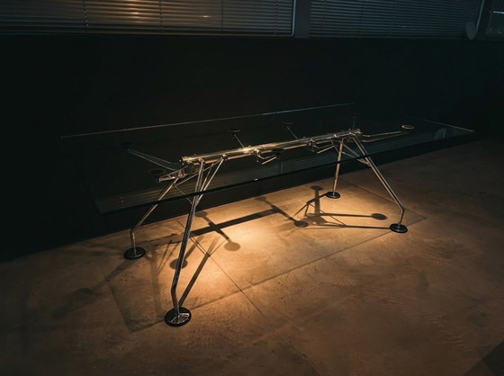 Image 1 of Tecno Nomos tafel van Norman Foster 220x100x72cm