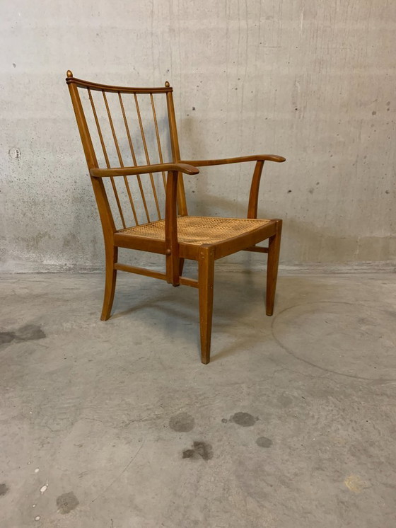 Image 1 of Carl Malmsten Voor Fritz Hansen - Ulfasa / Herrgarden Stoel