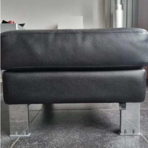 Image 1 of Leolux Antonia Leather Pouf