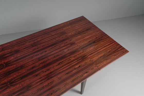 Image 1 of Scandinavische opklapbare eettafel van palissanderhout, jaren 60