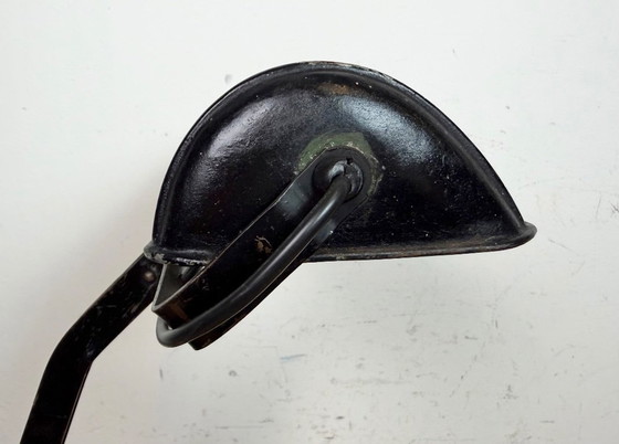 Image 1 of Vintage Duitse zwarte banklamp, jaren 1930
